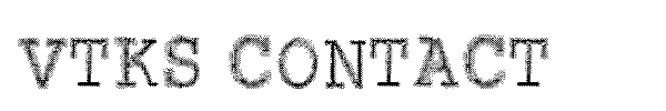 VTKS Contact font preview